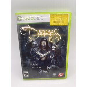 The Darkness (Microsoft Xbox 360, 2007) CIB Complete w/ Manual Tested Free Ship